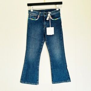 NWT PALM ANGEL’S Kids Flare Multicolor Jeans 10
